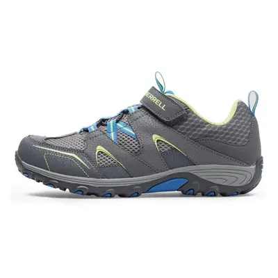 Merrell Trail Chaser Hiking Shoe Grey/Blue/Citron M US Big Kid