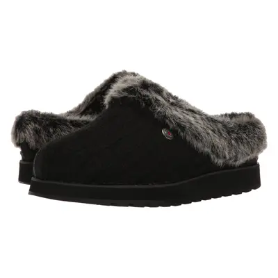 Skechers BOBS Women's Keepsakes - Ice Angel Slipper Black W US