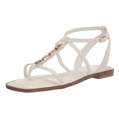 Guess Women's RAIMA Sandal White 6.5