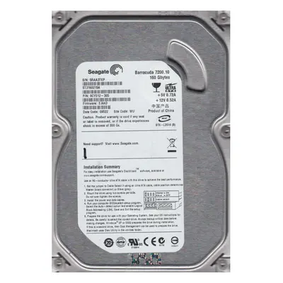 Seagate ST3160215A 160GB RPM ATA 3.5"" HD