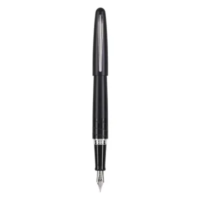 Pilot MR Animal Collection Fountain Pen in Gift Box Matte Black Barrel with Crocodile Accent Fin