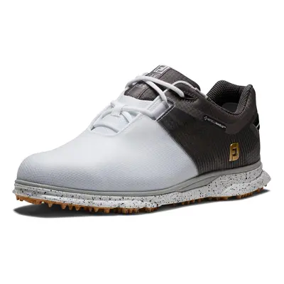 FootJoy Men's Pro|sl Sport Golf Shoe White/Black/Gold Wide