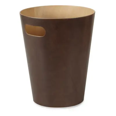 Umbra Woodrow Waste Bin, Brown