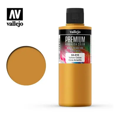 VAL63015 - AV Vallejo Premium Color - 200ml - Opaque Yellow Ochre