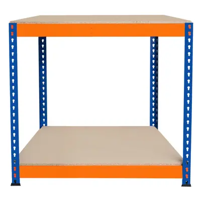 (S-Rax Tier Orange & Blue Workbench 90cm x 60cm x 90cm) S-Rax Tier Orange & Blue Workbenches