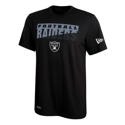 New Era NFL Men's Scoreboard Dri-Tek Short Sleeve Tee, Las Vegas Raiders Small