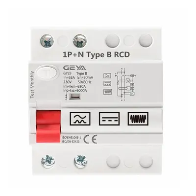 (40A) RCCB Residual Current Circuit Breakers Differential Breakers Safety Switch,25A 40A 63A