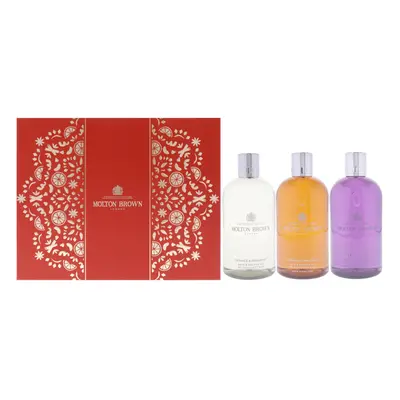 Floral and Spicy Body Care Collection Set by Molton Brown for Women - Pc Gift Set 10oz Orange an