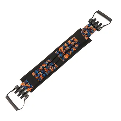 (Orange) 91CM Bench Press Adjustable Resistance Bands Chest Expander Push-ups Muscle Training Ho