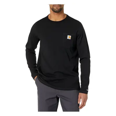 carhartt Mens Force Relaxed Fit Midweight Long-Sleeve Pocket T-Shirt