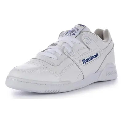 Reebok Men's Workout Plus Sneaker White/Royal M US