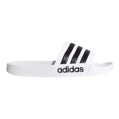 adidas Men's Adilette Shower Slides White/Core Black/White