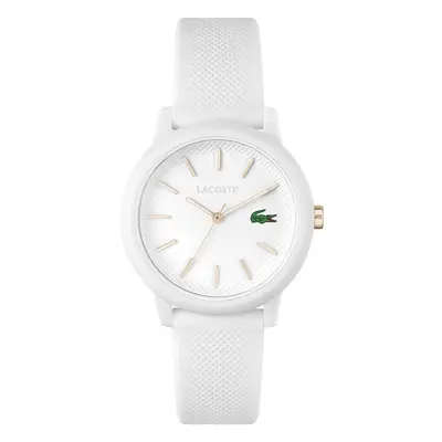 Lacoste 12.12 Women's Quartz Plastic and Silicone Strap Watch Color: