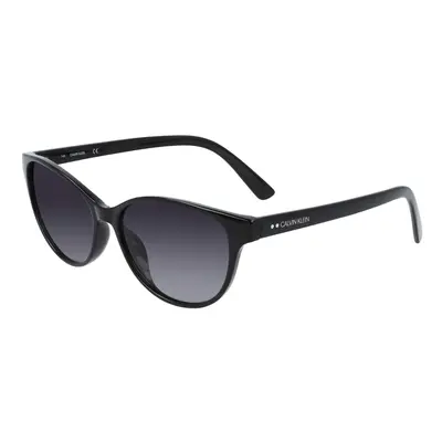 Calvin Klein Women's CK20517S Cat Eye Sunglasses Black 56/15/140