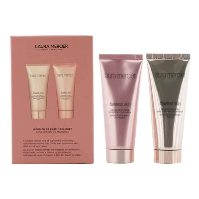 Laura Mercier - Infusion De Rose Mask Duet Set: 1x Flawless Skin Infusion De Rose Moisturizing G