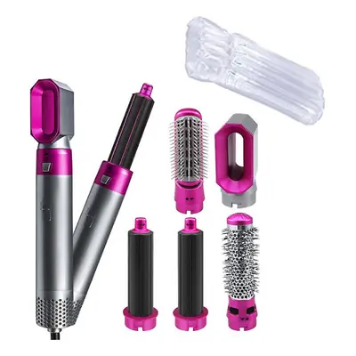 (no box) In Electric Hair Dryer Negative Ion Straightener Brush Blow Dryer Air Hair Comb Wrap Cu