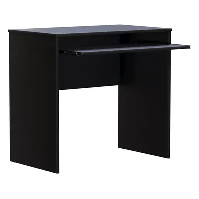 (Black) Huby Computer Desk Keyboard Shelf Simple Minimal