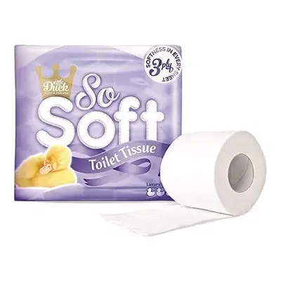 Little Duck So Soft 3Ply Toilet Tissues Rolls (9 Rolls x Pack) (Soft White)