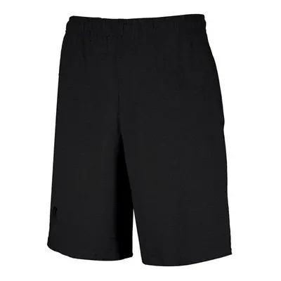 Russell 25843M.BLK.XL Adult Basic Cotton Pocket Shorts, Black - Extra Large