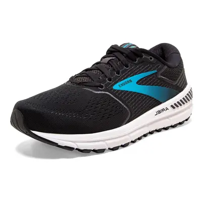 Brooks Women's Ariel '20 Running Shoe - Black/Ebony/Blue - 7.5 Wide