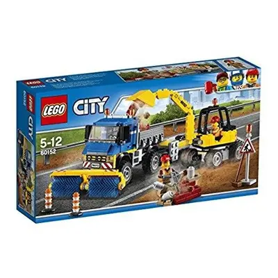 LEGO City Great Vehicles Sweeper and Excavator Building Toy