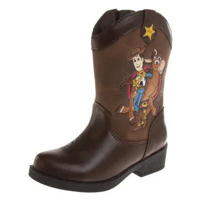 Disney Pixar Toy Story Boy's Cowboy Western Boot |Toddler|Little Kid