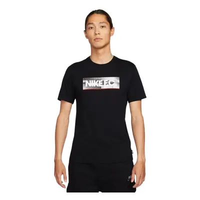 Nike NK Fc Tee Seasonal Block Men's T-Shirt Black DH7444 L