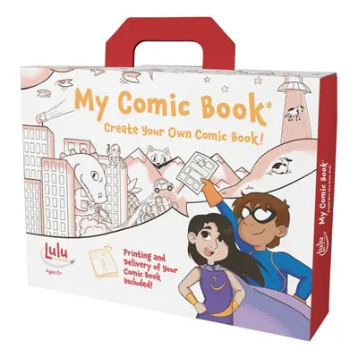 Lulu Jr. My Comic Book Making Kit, Multicolor, 6.75" x 10.25"