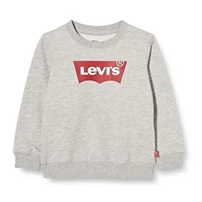 Levi's Kids Baby Boys Sweatshirt Lvb Batwing Crew Grey Heather Months