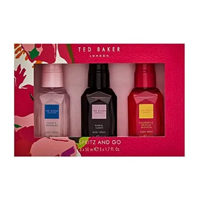 TED BAKER LONDON SPRITZ AND GO BODY SPRAYS COLLECTION X ML