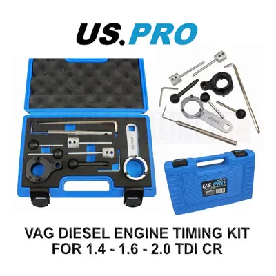 US PRO Tools VAG Diesel Engine Timing Kit For 1.4 - 1.6 - 2.0 TDI CR