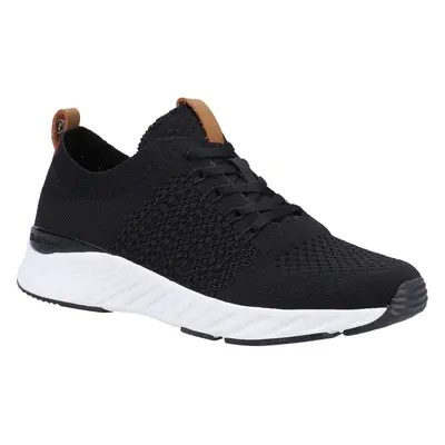 (Black, (Adults')) Hush Puppies Opal Recycled Polyester (RPET) Knit Women's Black Trainers