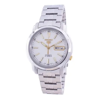 Seiko Automatic White Dial SNKL77 SNKL77K1 SNKL77K Men's Watch