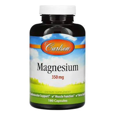 Carlson Labs, Magnesium, mg, Capsules