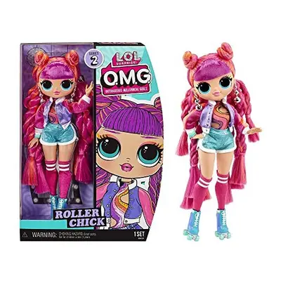 L.O.L. Surprise! OMG House of Surprises Fashion Doll Series - ROLLER CHICK - Includes Accessorie