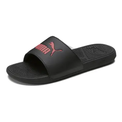 PUMA Men's Cool Cat 2.0 Slide Sandal Black red