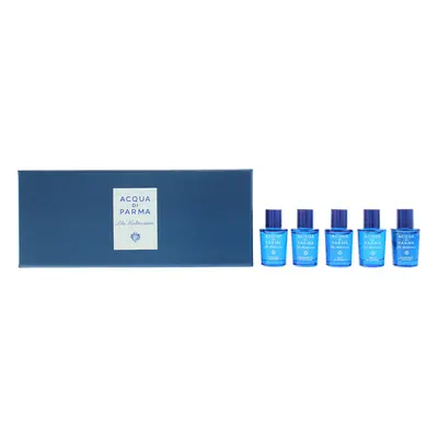 Acqua Di Parma Bluu Mediterraneo Mirto Di Panarea 5x 5ml Unisex Miniature Gift Set