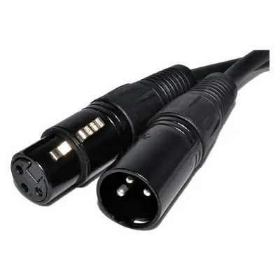 PULSE XLR Microphone Male to Female Audio Cable Black 40m