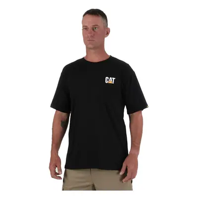 Caterpillar Men's Trademark T-Shirt (Regular and Big & Tall Sizes) Bl