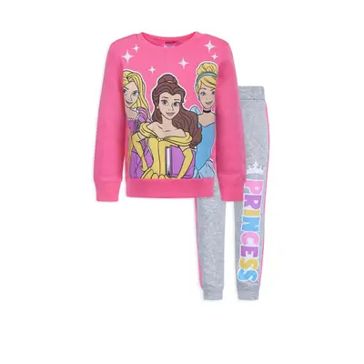 Disney Princess Girls Cinderella Rapunzel and Belle Long Sleeve Shirt