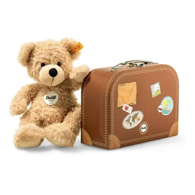 Steiff Fynn In Suitcase Tan inches