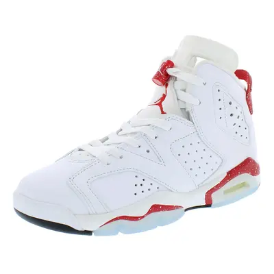 Jordan Boy's Air Jordan Retro (Big Kid) White/University Red/Black