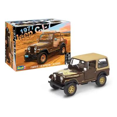 Revell '77 Jeep CJ-7 2'N1 1:24 Scale 136-Piece Skill Level Mod