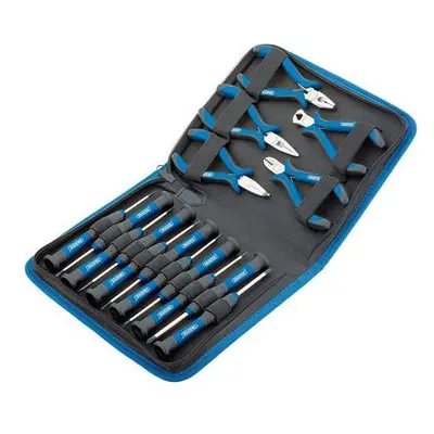 Draper 16-Piece Precision Pliers and Screwdriver Set