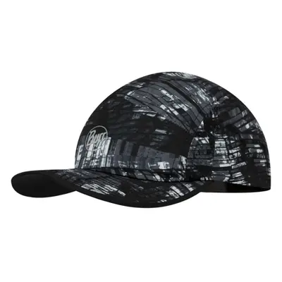 (SM, Black) Buff Unisex Panel Go Run Adjustable Cap Hat - Black