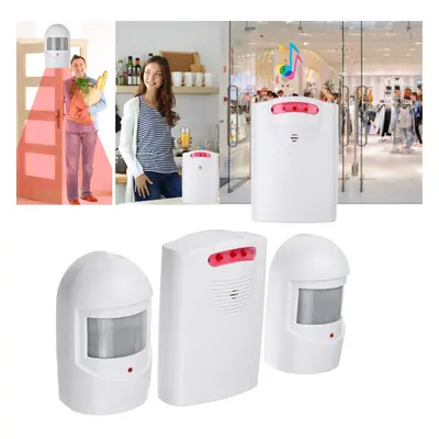 Wireless PIR Sensor Motion Alarm Sensor Low Power LED Reminder Infrared Detector