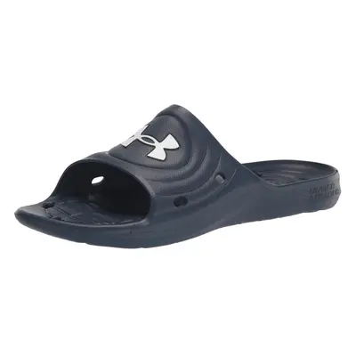 Under Armour Mens Locker IV Slide Sandal Academy Blue (401)Academy Bl