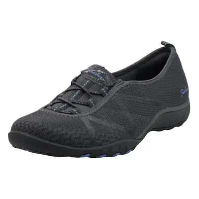 Skechers Women's Breathe-Easy-a Look Sneaker Charcoal M