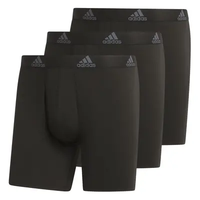 adidas Men's Performance Stretch Cotton Boxer Brief Underwear (3-Pack)