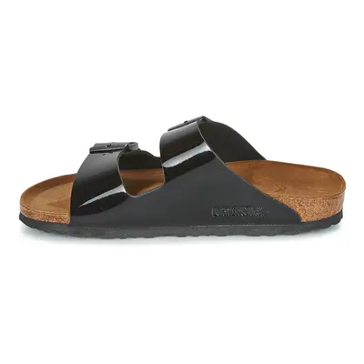 Birkenstock Women's Mule Open Toe Sandals Black (Schwarz Lack)